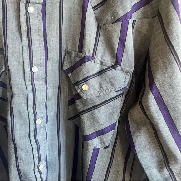 Vintage Ely Cattleman Western Pearl Snap button down - Picture 10 of 11